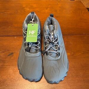 Hike Footwear Caspar Pro Barefoot Boots Grey Size 40 Men 7 Women 9.5